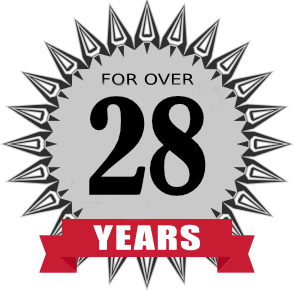 Over 28 Years of Service